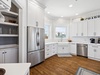 Chef's Kitchen Offering Stainless Steel Appliances