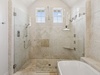 Rinse Off in the Oversized Walk-In Shower