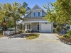 Charming coastal architecture in a quiet, gated community.