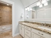 2nd Floor - Shared Guest Bath - Dual Vanities