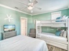 2nd Floor - Guest Bedroom - Queen Size Bed + Twin Bunks