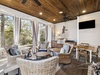 Relax & Unwind on the Screened-In Back Porch