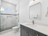King Guest En-Suite - Single Vanity + Walk-In Shower