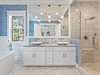 2nd Floor - Primary En Suite - Two Sinks/Shower/Tub