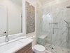 Shared Guest Bathroom - Single Vanity + Walk-In Shower