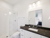 King Guest En-Suite - Single Vanity + Walk-In Shower