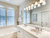 Primary En Suite - Featuring a Jacuzzi Tub & Dual Vanity
