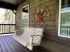 Every cabin needs a porch swing!