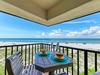 Water's Edge 209S Beach Facing Balcony and Outdoor Table