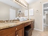 Main Bathroom - Double Vanity with Stool