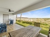 Ground floor patio with a dining table - perfect for al fresco dining