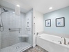 Primary Bathroom - Soaking Tub and Walk-In Shower