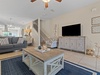 Enjoy a movie on the flat-screen TV