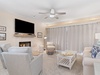 Blackout curtains provide privacy