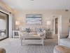 Living room with sleeper sofa