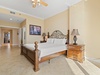 Master bedroom with king bed