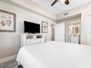 Guest Bedroom 3 with a queen bed and a large TV