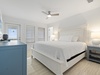 Third floor king bedroom with deck access