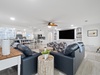 Wind down with a movie on the large flat-screen TV