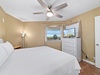 Master bedroom with a flat-screen TV