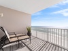 Relax on the large beachfront balcony