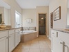 2nd Level Master Bathroom - large garden tub and walk-in shower