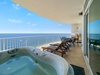 Private Beachfront Balcony with Private Hot Tub and Grill