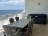 Dining on Private Beachfront Balcony