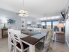 Dining table with seating for six
