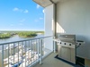 Private Balcony with Grill!