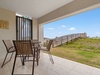 Dine al fresco on the private patio