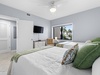 Two queen beds in the guest bedroom