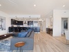 Living and kitchen area