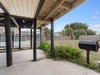 Covered Patio with Charcoal Grill