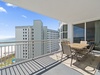 Soak up the sun on the beachfront balcony