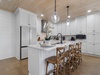 Gorgeous kitchen with island seating for four