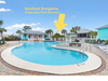 Barefoot Bungalow is located just steps from the pool!