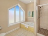 Bedroom 5 - Full Bath Shower & Tub