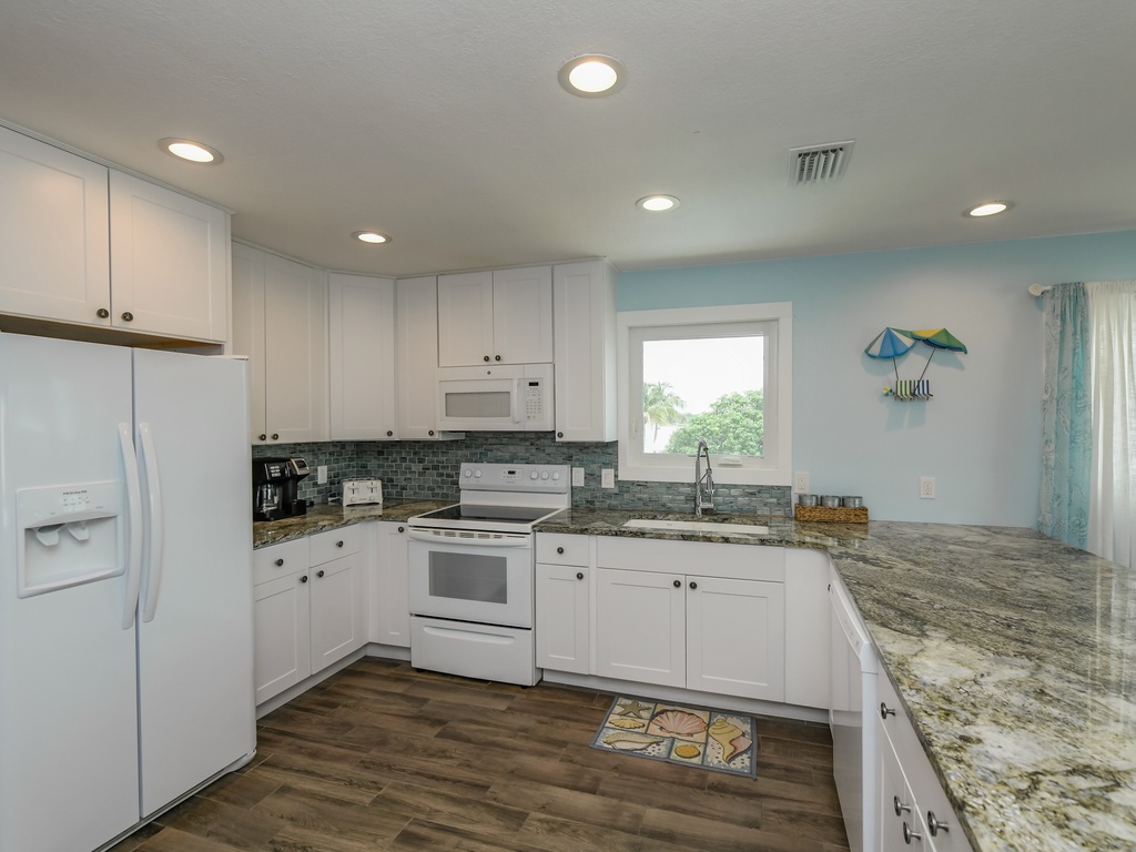 Open Kitchen with Storage