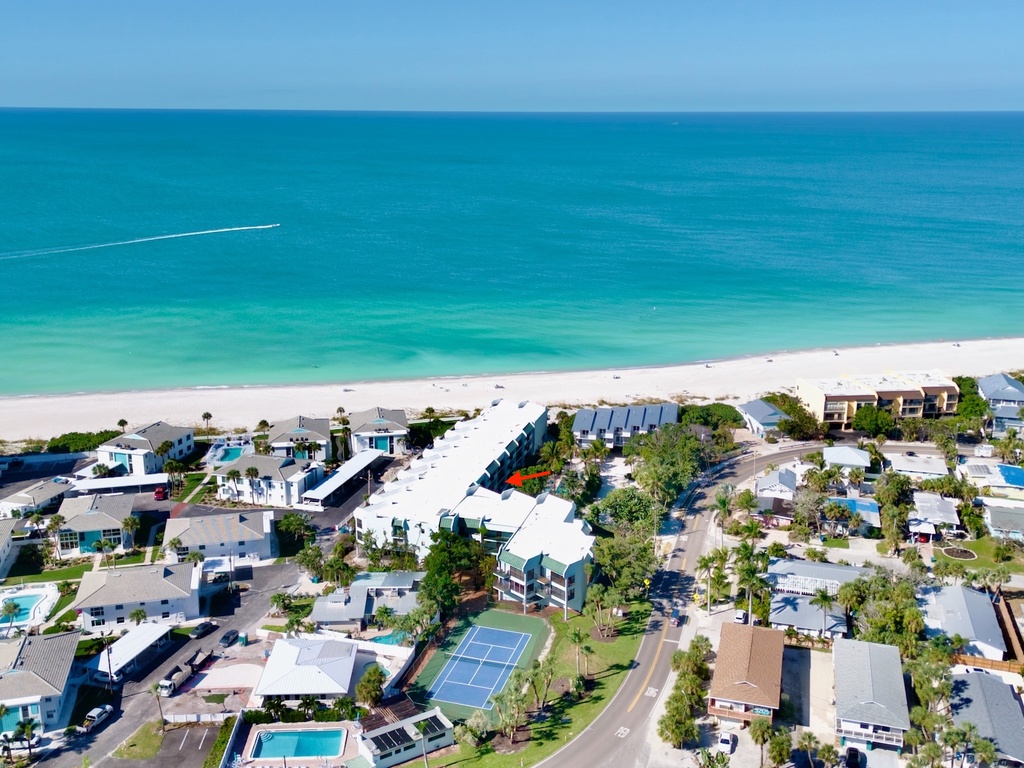 Just minutes from the Gulf waters
