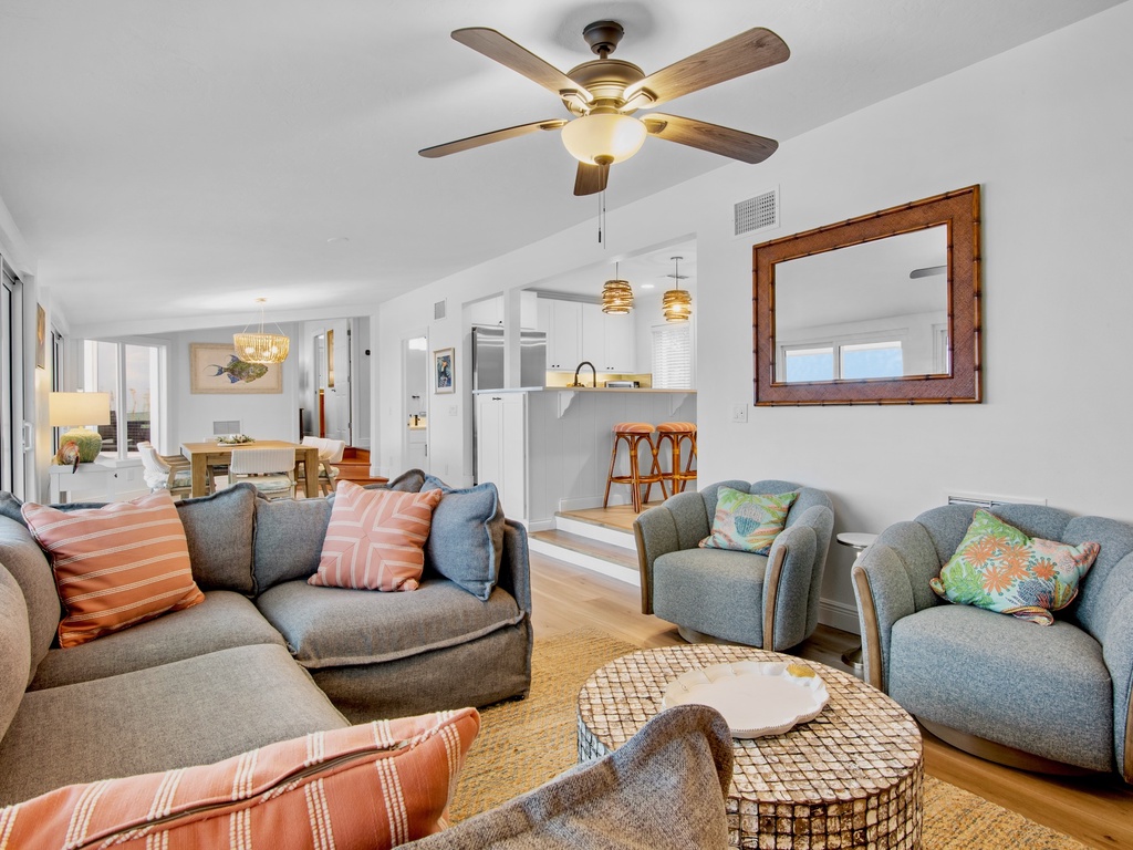 Open Layout Living Area - First Floor
