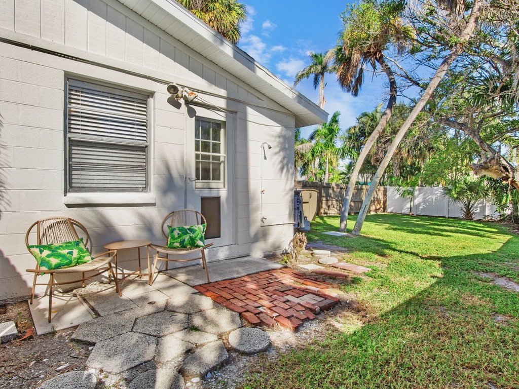 Welcoming front entrance