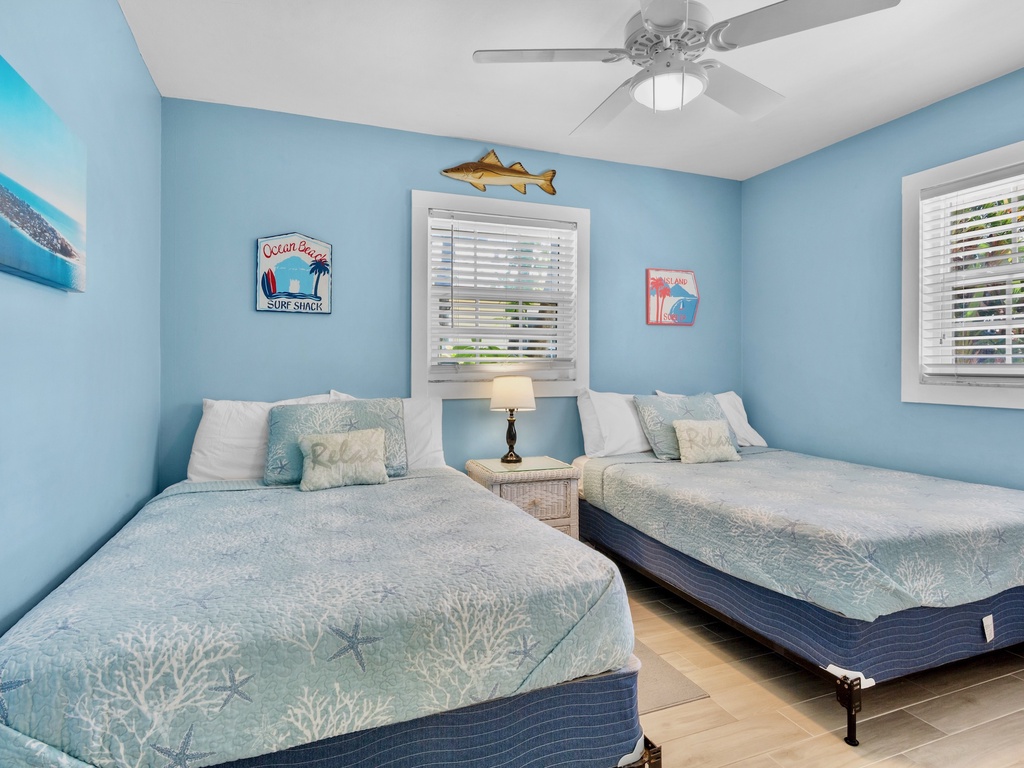 Second Bedroom, Two Full beds