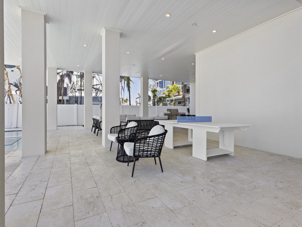 Poolside Lounge Area