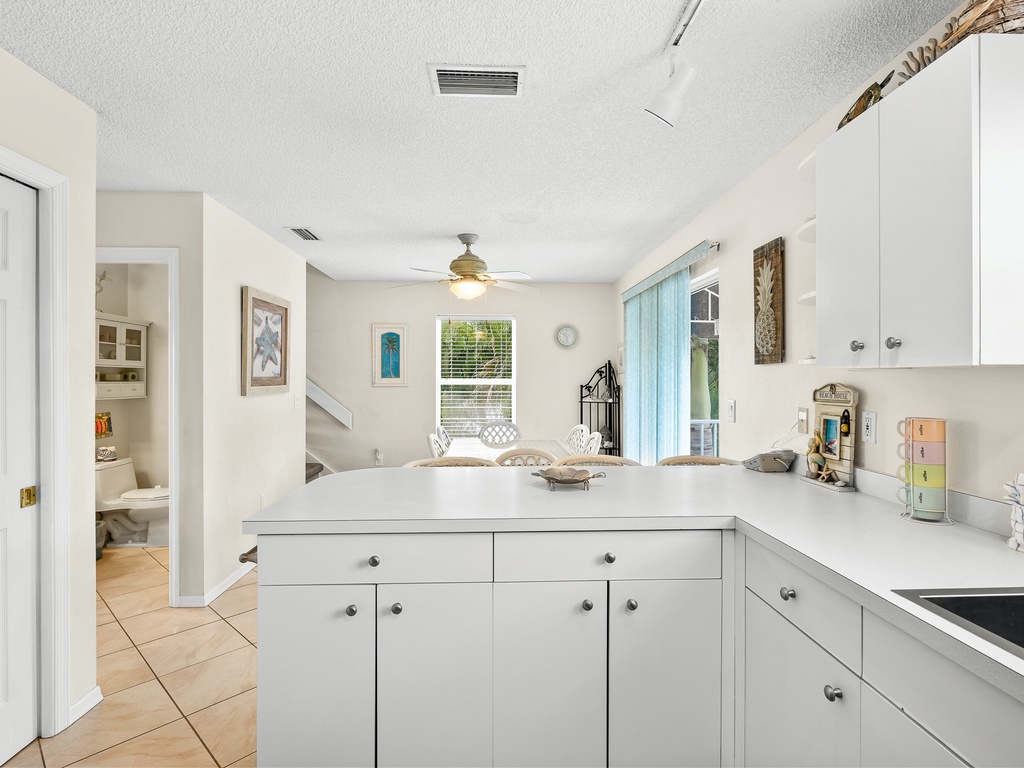 Open Kitchen and Dining Nook
