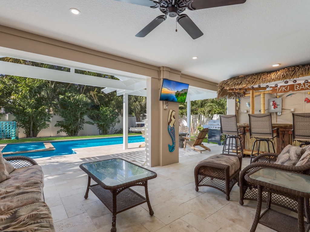 Outdoor living space