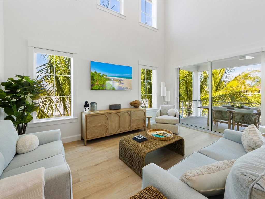 Comfortable lounge area