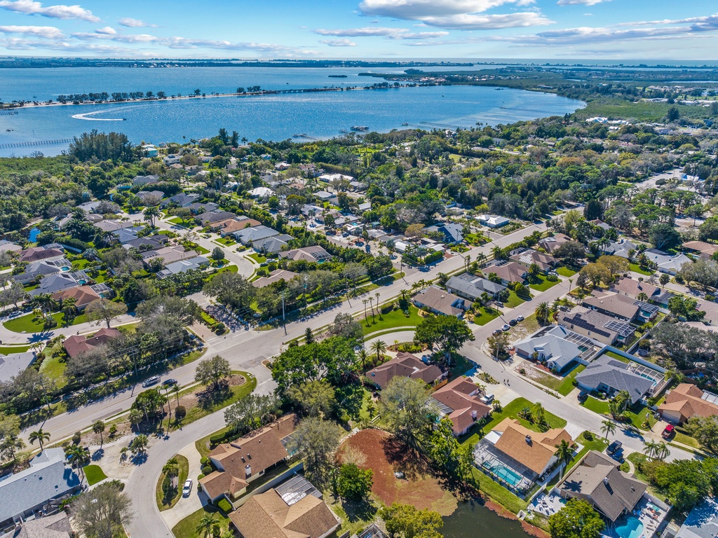 Aerial View of Property