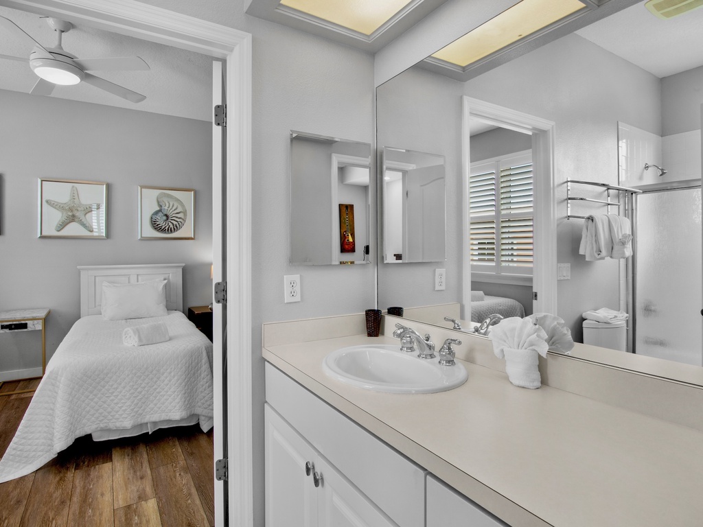 Jack and Jill bathroom