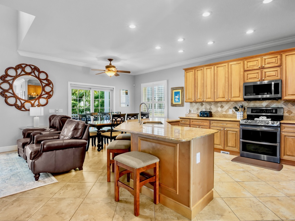 Kitchen with Updated Appliances